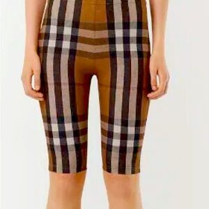 Burberry Andrea Check Biker Shorts